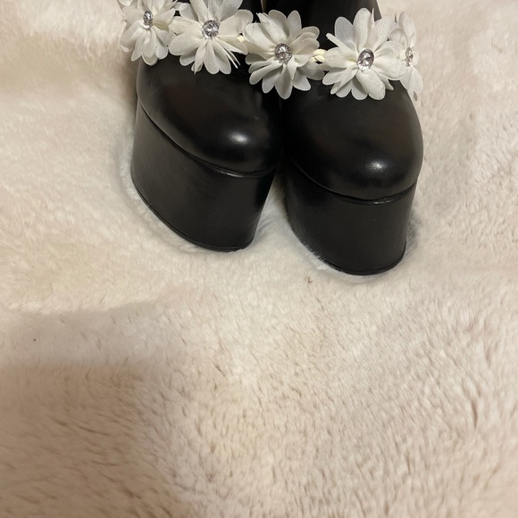 Ash leather Platform Booties Boots - Picture 7 of 12